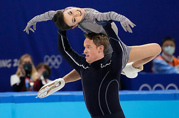 Madison Chock and Evan Bates, Pair Skating HD wallpaper