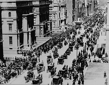 New York - 5th Avenue (1900), Old , Cities, New York City, New York, 5th Avenue HD wallpaper