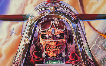 Iron Maiden, maiden, pilot, music, iron HD wallpaper