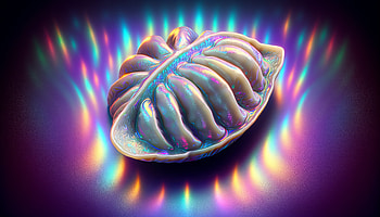 Holographic Potsticker, potsticker, dumpling, food, colorful, Digital Art HD wallpaper