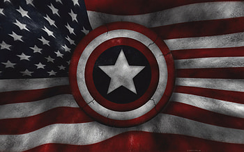 Captain America Us Flag , captain-america, flag, usa, superheroes HD wallpaper