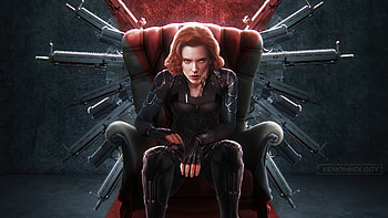 Black Widow New Art HD wallpaper