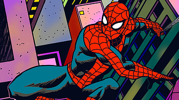 1967 Spidey Cartoon , spiderman, superheroes, artist, artwork, digital-art HD wallpaper