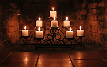 Candelabra , High-resolution, Decorative lighting HD wallpaper