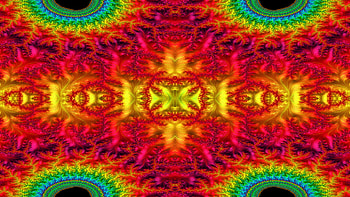 Trippy Psychedelic Fractal, trippy, psychedelic, aesthetic, pattern, Abstract, fractal HD wallpaper