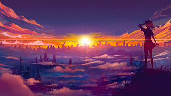 Sunset Moment HD wallpaper