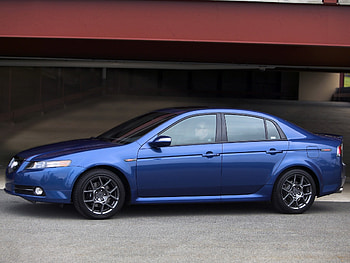 Auto, Acura, Cars, Building, Asphalt, Side View, Style, Akura, Tl, 2007 HD wallpaper