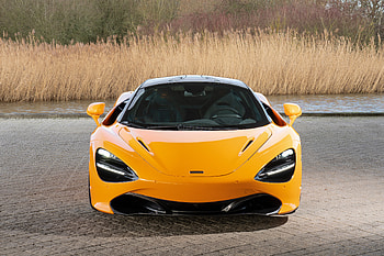 Yellow, McLaren 720S, front HD wallpaper