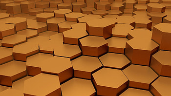 3D, Surface, Color, Hexagons, Plastic, Hexagonals HD wallpaper