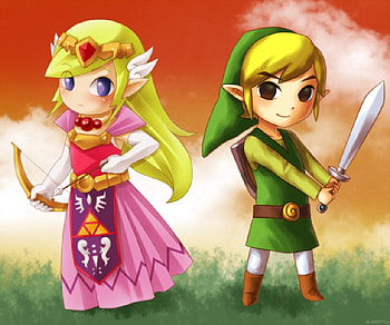 I have your back and you have mine, zelda, toon link, video games, legend of zelda HD wallpaper