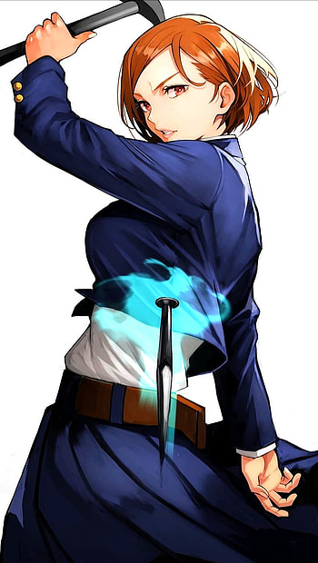 Kugisaki Nobara, Jujutsu Kaisen HD phone wallpaper