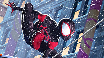 Spiderman Miles Coming, spiderman, superheroes, artist, artwork, digital-art HD wallpaper