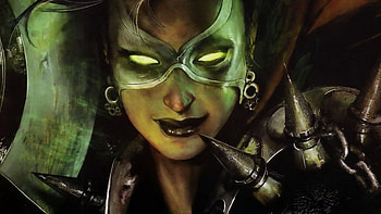 Dark Warrior, girl, cg, dark, warrior HD wallpaper