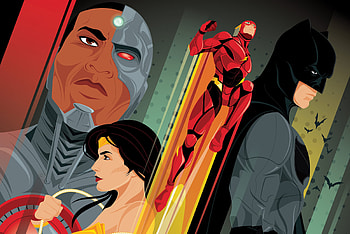 Justice League Imax Poster, justice-league, cyborg, wonder-woman, iron-man, batman, 2017-movies, movies HD wallpaper
