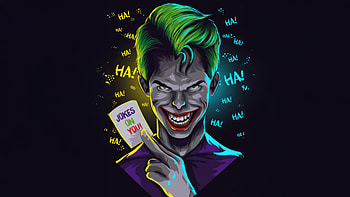 Joker The Nightmare, joker, supervillain, superheroes, artist, artwork, digital-art, artstation HD wallpaper