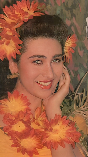 Karishma Kapoor, bollywood actress, vintage HD phone wallpaper
