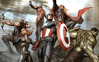 Avengers Marvel Comics Artwork, avengers, marvel, superheroes, artwork HD wallpaper