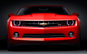 Chevrolet Camaro RS, chevrolet, camaro, front, red HD wallpaper
