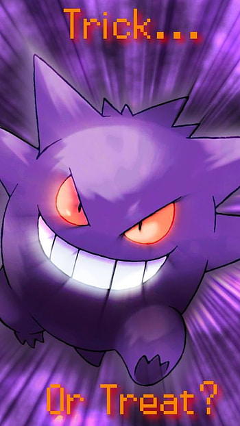 Trick or treat, pokemon HD phone wallpaper