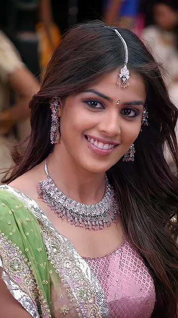 Genelia D'Souza, telugu actress HD phone wallpaper