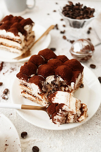 Vegan tiramisu, Plant-based indulgence, Dairy- delight, Cruelty- sweetness HD phone wallpaper