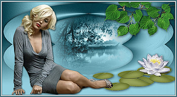 Alone, blue, girl, women, plants HD wallpaper