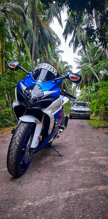 Suzuki GSXR, Sri lanka, chilaw town HD phone wallpaper