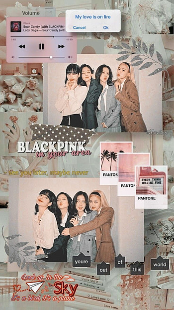 BLACKPINK Aesthetic Fo, kpop, diseño HD phone wallpaper