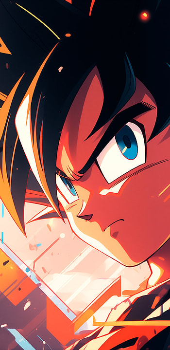 Epic Goku Close-Up: Dragon Ball Anime , Goku, Anime, Dragon Ball HD phone wallpaper