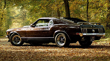 Retro, Ford Mustang HD wallpaper
