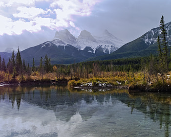 Landscape, Nature, Mountains, Rocks, Lake, Reflection HD wallpaper