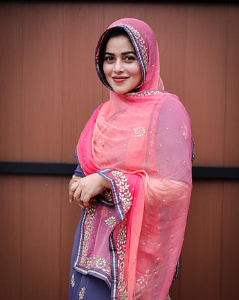 Poorna kasim, sari, face, shamana Kasim HD phone wallpaper