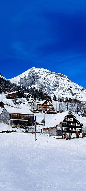 Switzerland, ice cap, sky HD phone wallpaper