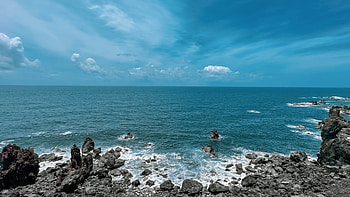 Black Rocks beach, Saint Kitts and Nevis HD wallpaper