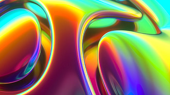 Sharp color gradient delight, Vibrant rainbow display, Blending of colors, Mesmerizing HD wallpaper