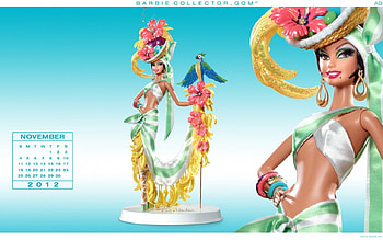 Barbie,Collector,November,2012, 2012, barbie, collector, november HD wallpaper