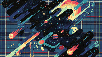 Cosmic Flannel: A Stunning Ultra, flannel, space, planet, Stars, Abstract HD wallpaper