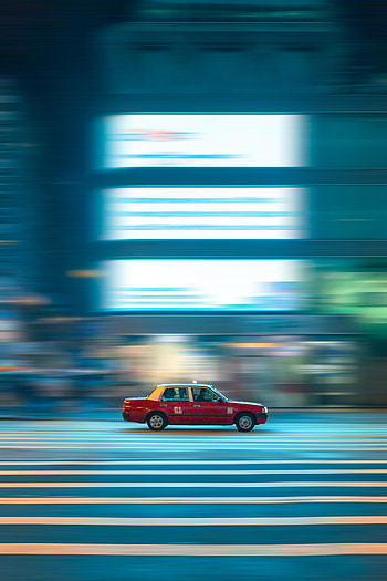 Taxi, Cars, Shine, Light, Car, Blur, Smooth, Street HD phone wallpaper