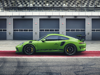 Porsche 911 GT3 RS 2018 Side View, porsche-911, porsche, cars, 2018-cars HD wallpaper