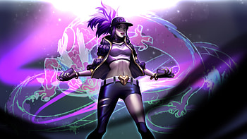 Kda Akali, akali-league-of-legends, league-of-legends, games HD wallpaper