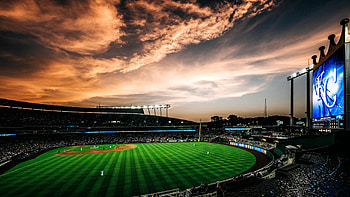 Kansas City Royals, Virtual backgrounds, Baseball fandom, Kansas City pride HD wallpaper