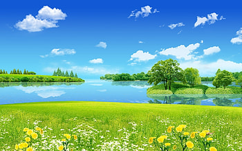 Landscape, Rivers HD wallpaper
