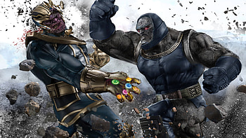 Darkseid vs Thanos, DC vs. Marvel HD wallpaper