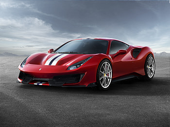 Ferrari 488 Pista, 2018 HD wallpaper