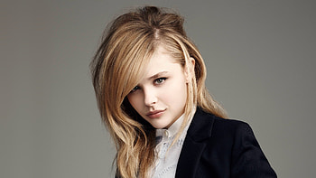 Chloe Grace Moretz, blonde, celebrity HD wallpaper