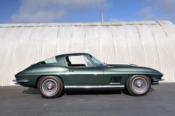 1967 Corvette Fastback, fast, sports, car, green HD wallpaper