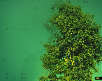 Geometree, abstract, 3d HD wallpaper