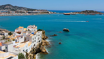 Ibiza island , Beautiful landscapes, Tropical paradise, Exotic vibes HD wallpaper