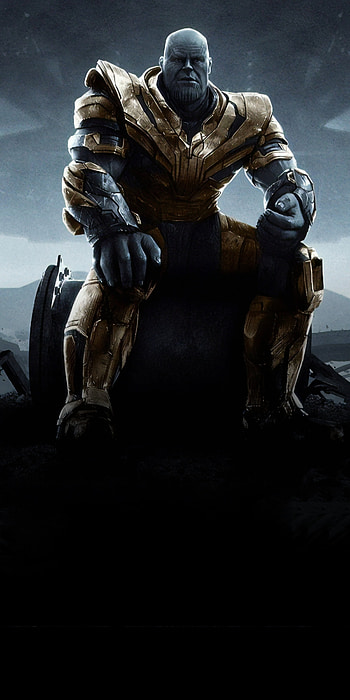Thanos, sky, art HD phone wallpaper