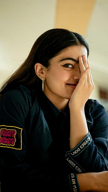 Rashmika mandanna, , telugu actress HD phone wallpaper